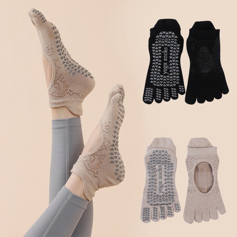 Pilates Yoga Fitness - Women Yoga Toe Socks High Quality