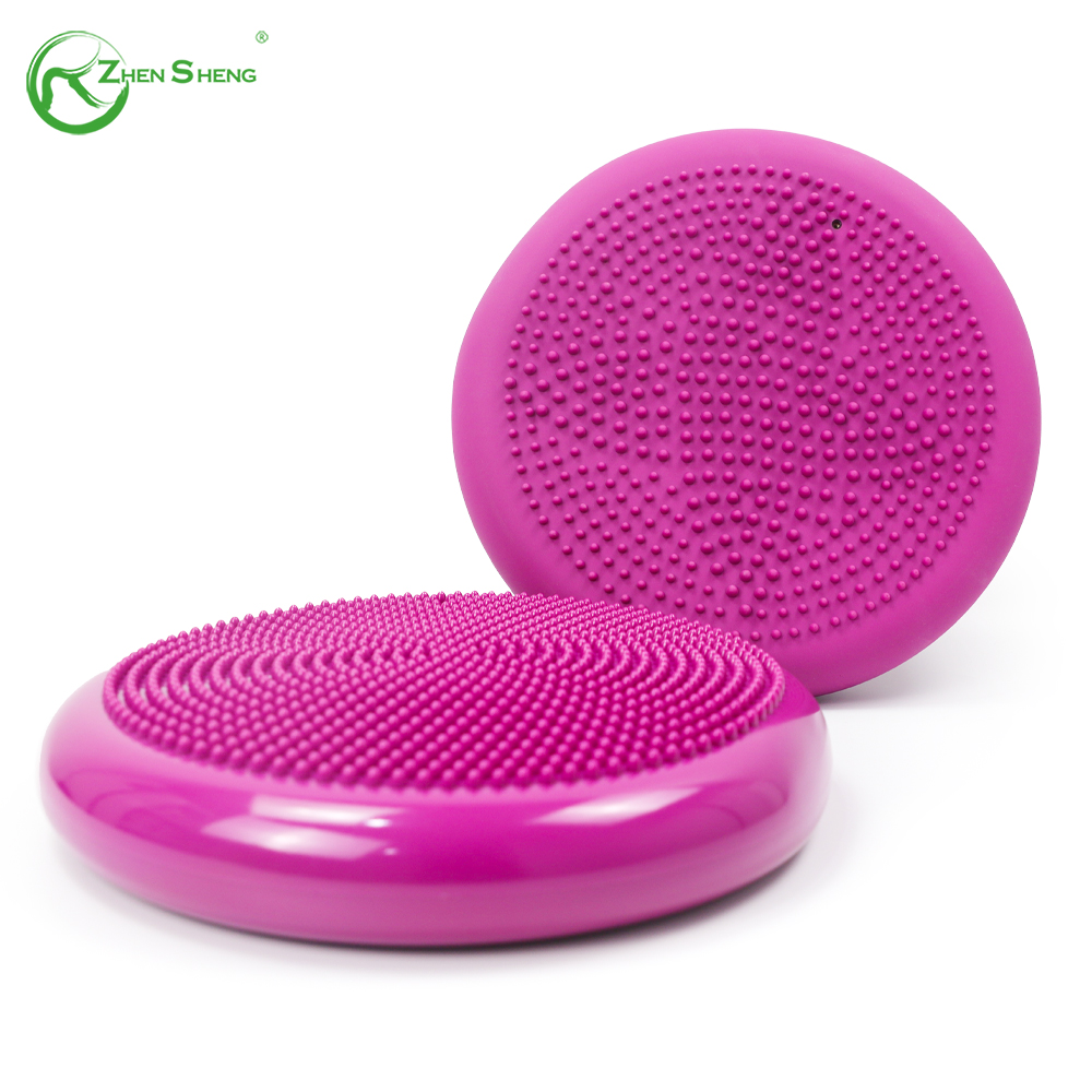 Exercise Disc Inflatable - 33cm PVC Inflatable Stability Balance Disc