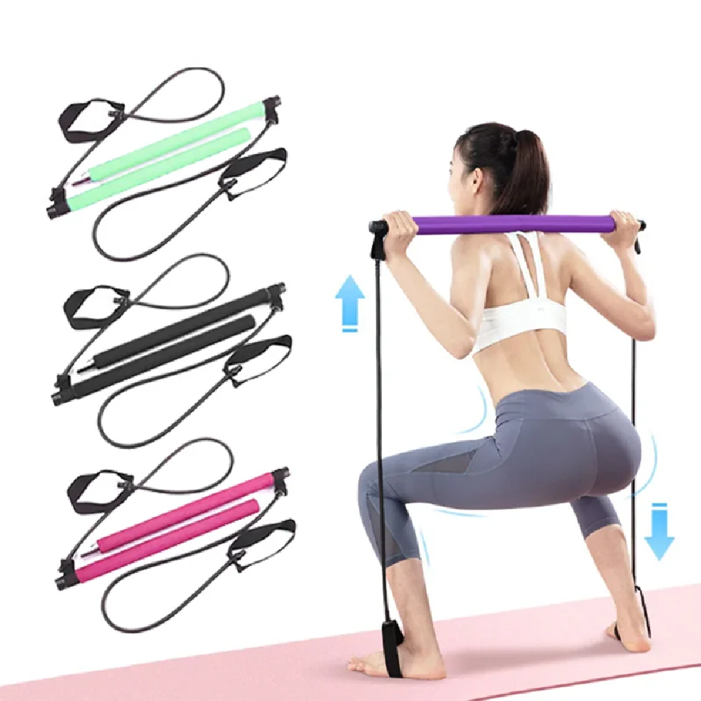 Pilates And Yoga Combined - Multifunctional Pilates Bar Combination Fitness Bar