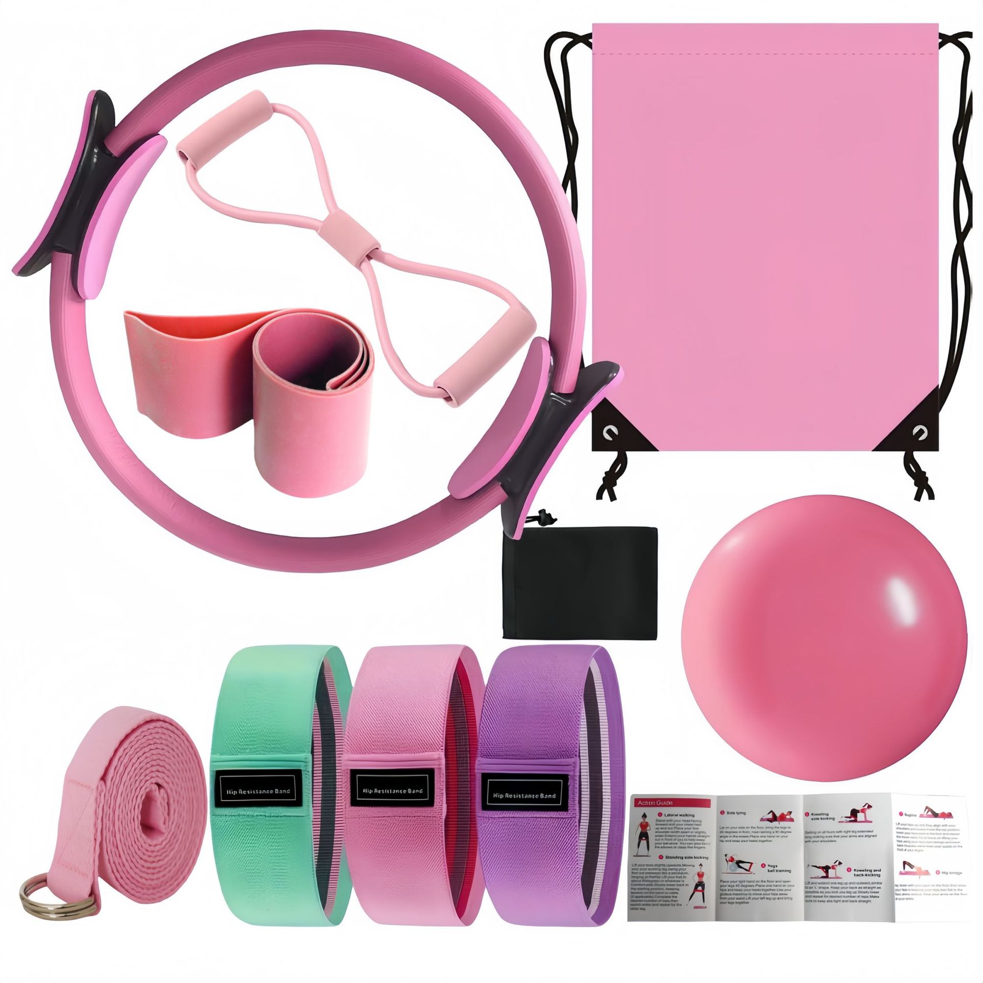 Pilates And Yoga Combined - New Yoga Pilates Combination 10-piece Set