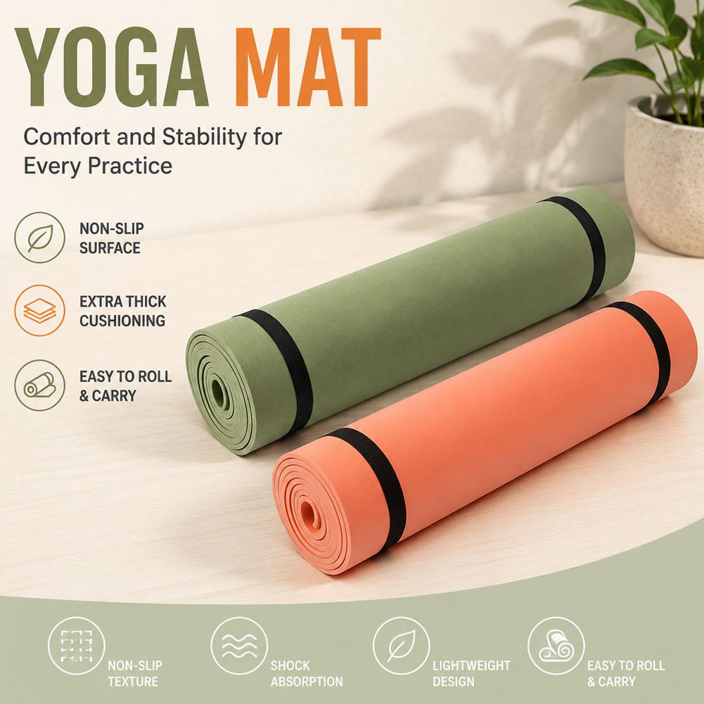 180x50cm Yoga Mats Anti-slip S - Pilates Yoga Shoes ulasan dan harga