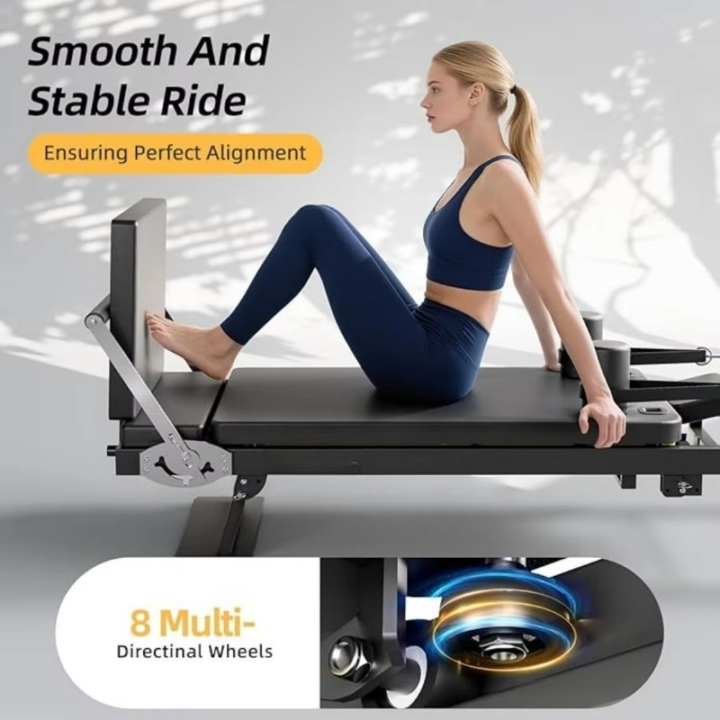 Foldable Pilates Reformer Mach - Pilates And Yoga Studio ulasan dan harga