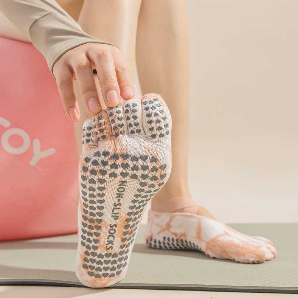 Tie-Dye Women's Five Finger Gr - Pilates And Yoga Studio ulasan dan harga