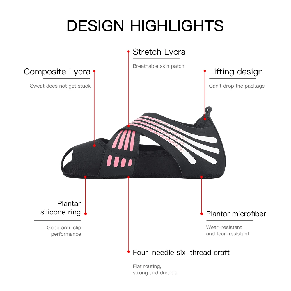 Professional Non-slip Gym Yoga - Pilates Yoga Shoes ulasan dan harga