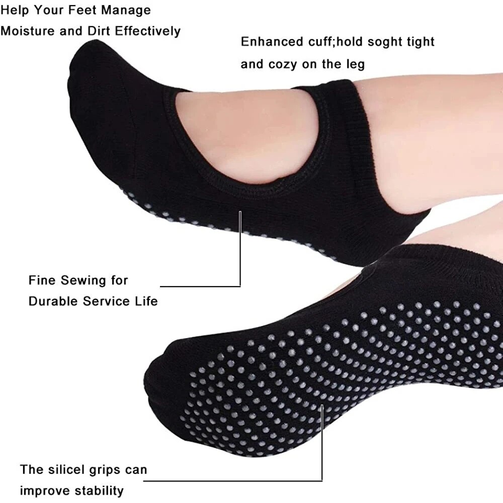 High Quality Women Yoga Socks  - Pilates Yoga Fitness ulasan dan harga