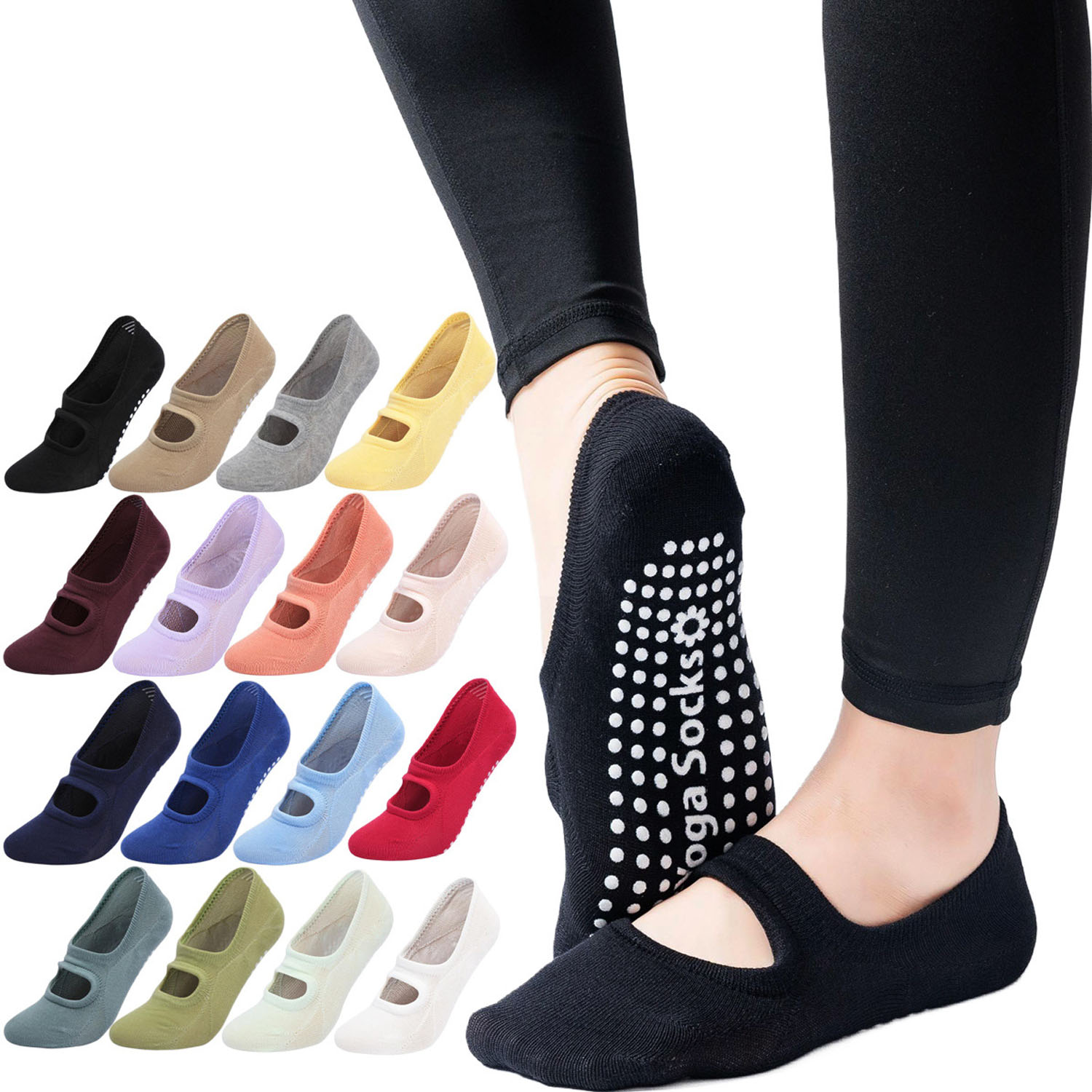 High Quality Women Yoga Socks  - Pilates Yoga Fitness ulasan dan harga