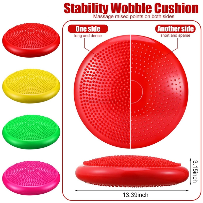 13.5in / 34cm Inflated Wobble  - Exercise Disc Inflatable ulasan dan harga