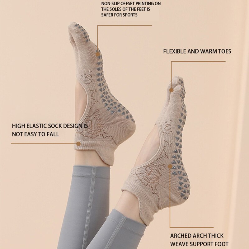 Women Yoga Toe Socks High Qual - Pilates Yoga Fitness ulasan dan harga