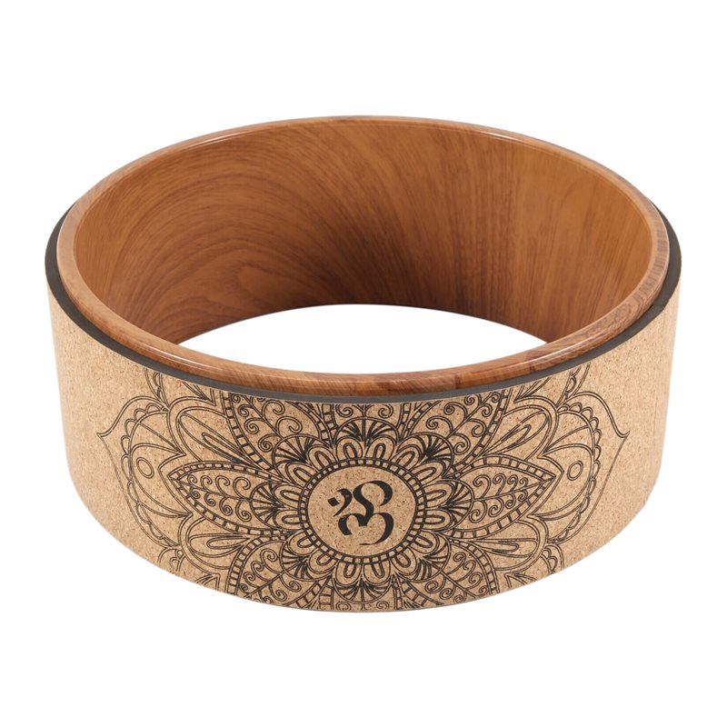Cork Yoga Wheel For Yoga Poses - Yoga Wheel Dharma ulasan dan harga