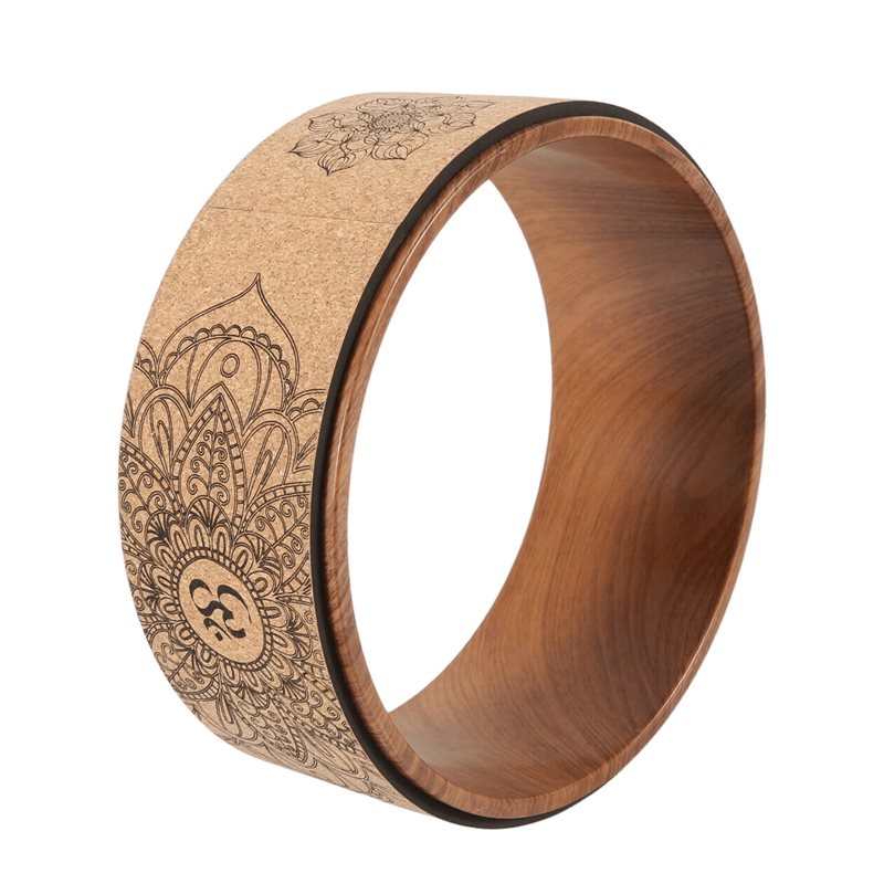 Cork Yoga Wheel For Yoga Poses - Yoga Wheel Dharma ulasan dan harga