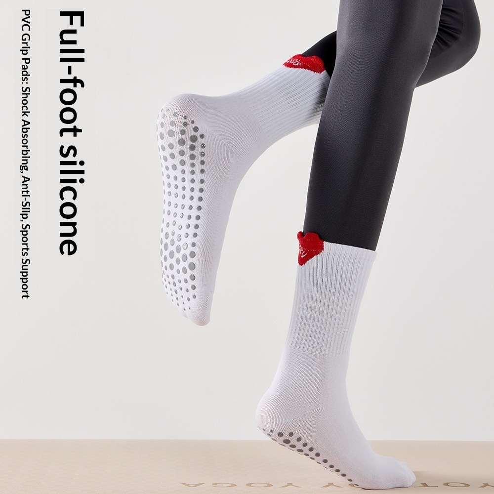 Women's Mid-Calf Sport Socks P - Pilates Yoga Fitness ulasan dan harga