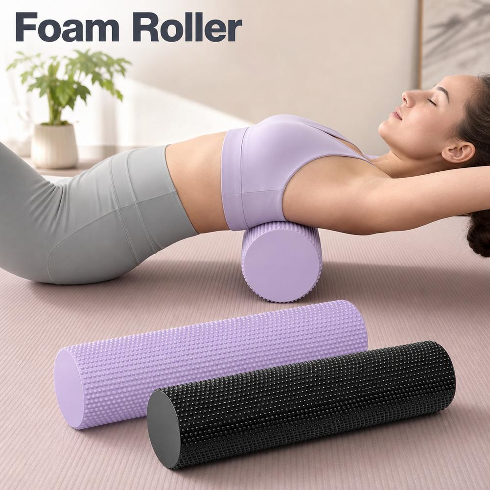 Yoga Foam Roller EVA High Dens - Pilates Yoga Equipment ulasan dan harga