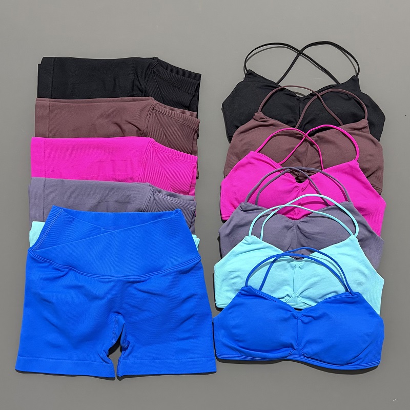 2 Piece Vision Gym Set Women Y - Yoga Strap Cotton ulasan dan harga