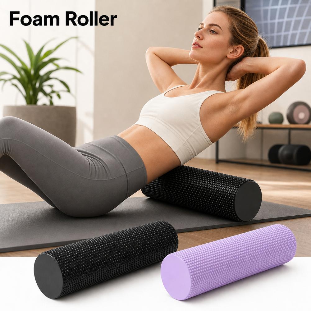 EVA Yoga Foam Roller High Dens - Pilates Yoga Shoes ulasan dan harga