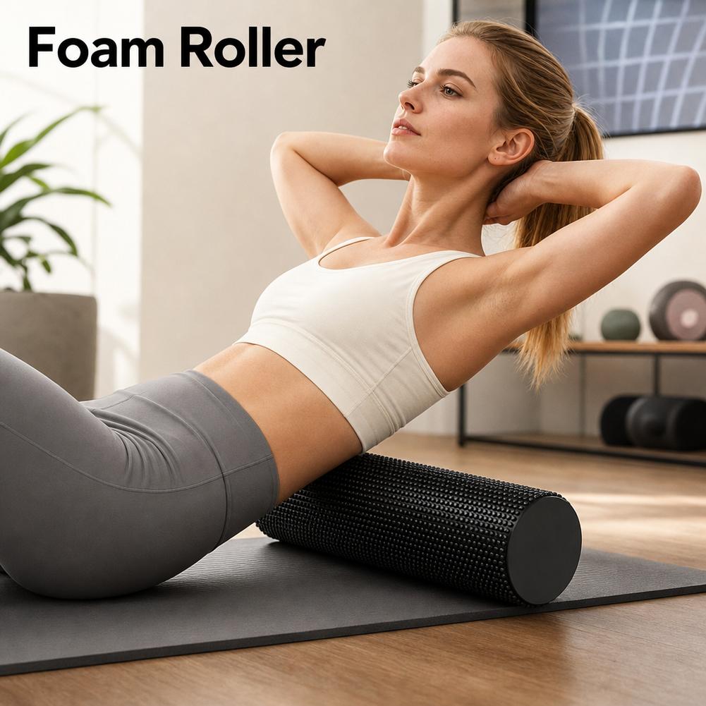 EVA Yoga Foam Roller High Dens - Pilates Yoga Shoes ulasan dan harga