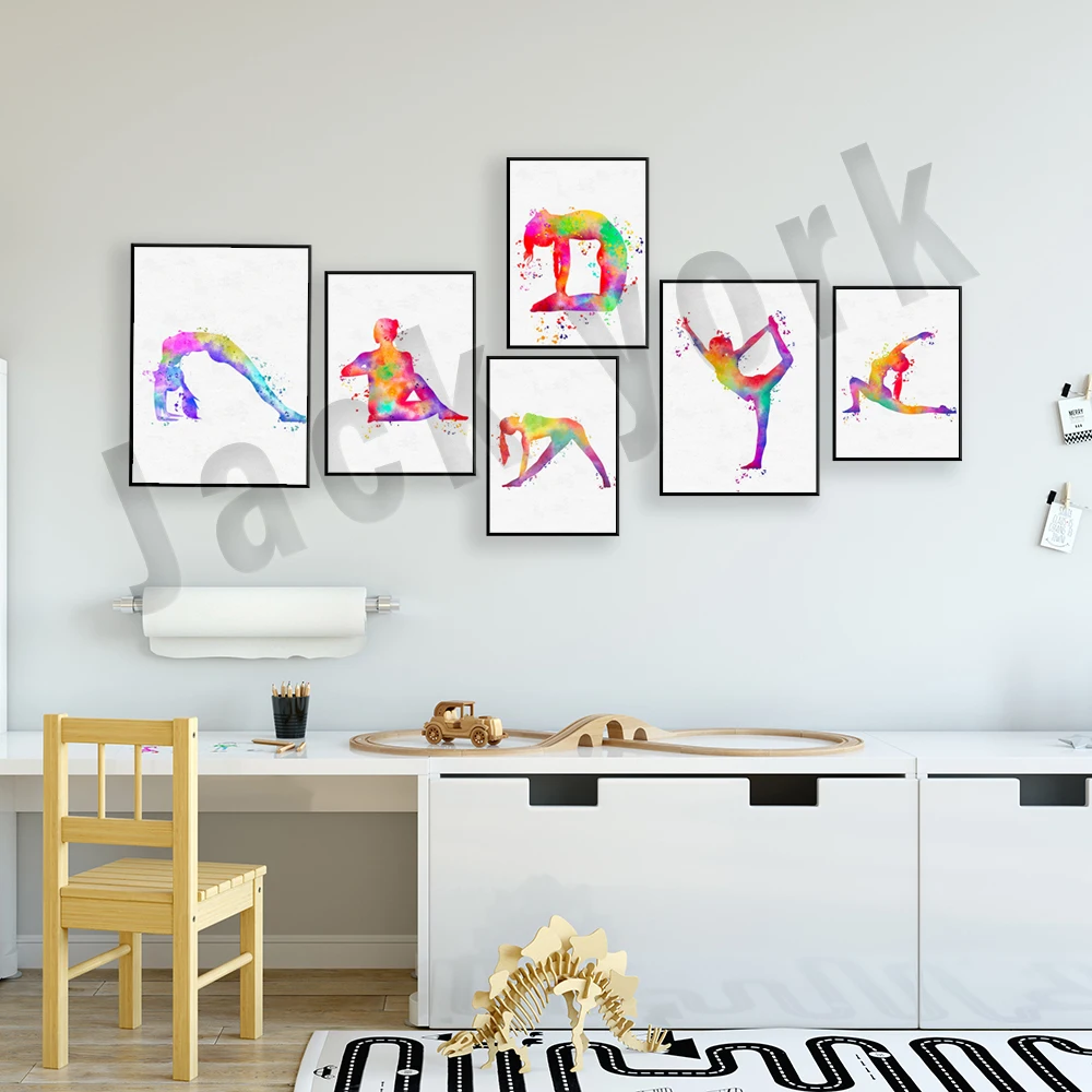 Dance king yoga print, women d - Pilates And Yoga Combined ulasan dan harga
