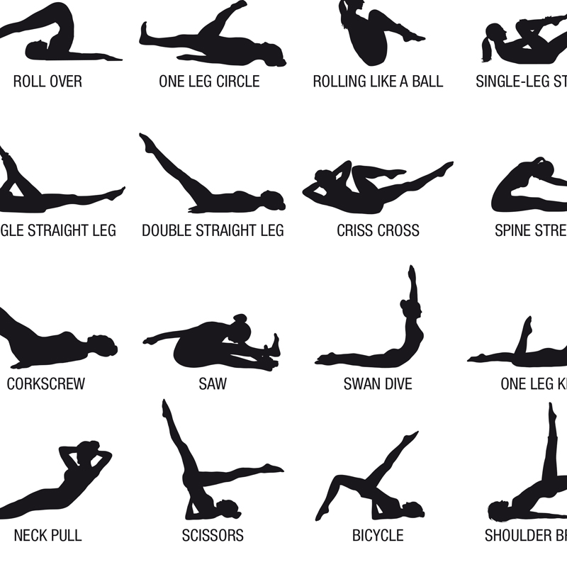 Frameless Pilates Workout Char - Pilates Yoga Fitness ulasan dan harga