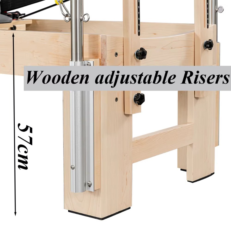 Factory  Wood Pilates Reformer - Pilates And Yoga Combined ulasan dan harga