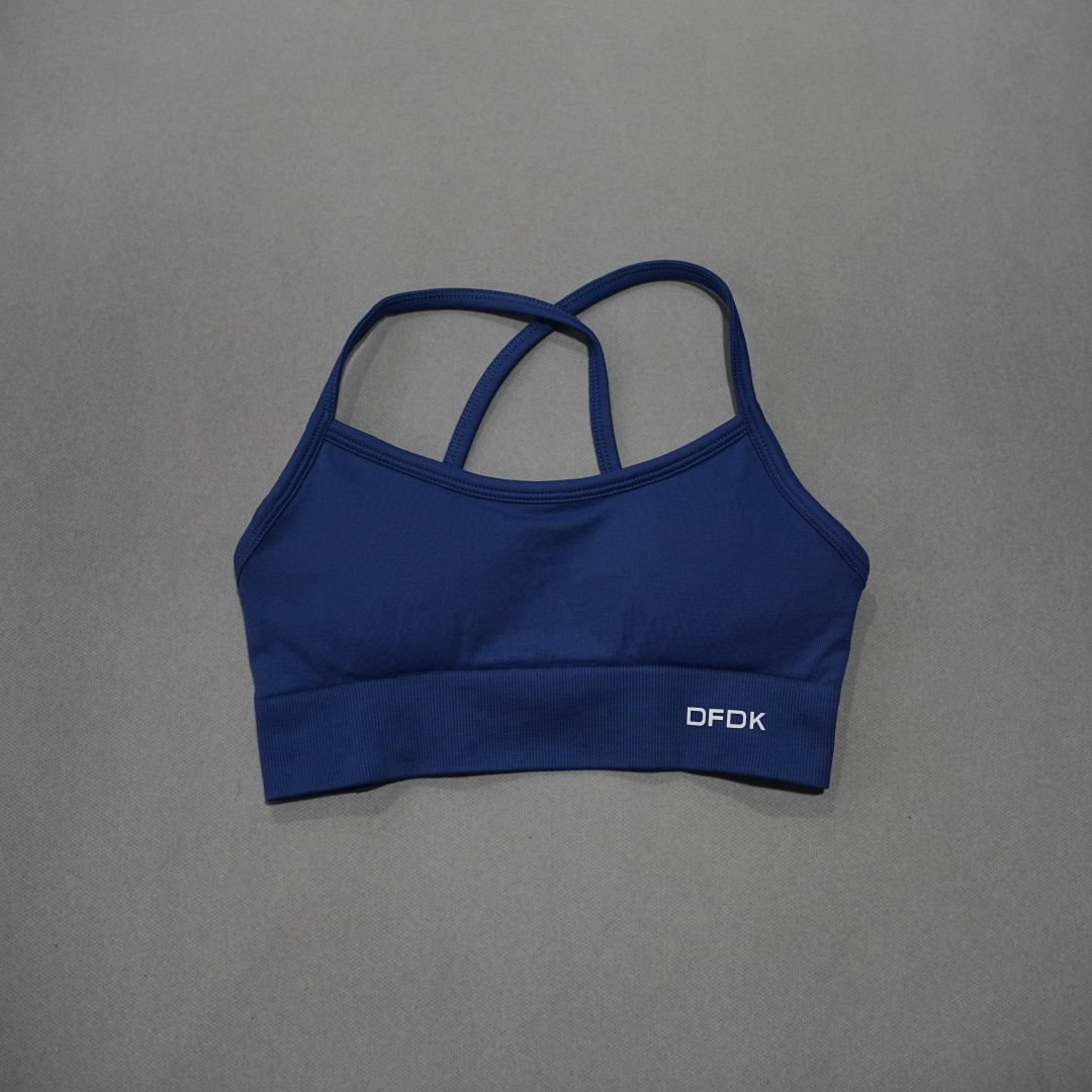 DFDK Ribbed Seamless Cross Bac - Yoga Strap Cotton ulasan dan harga